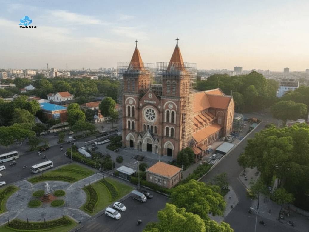 How Notre Dame Cathedral today became a highlight of my trip What stood out to me while exploring Notre Dame Cathedral today in the center of Saigon