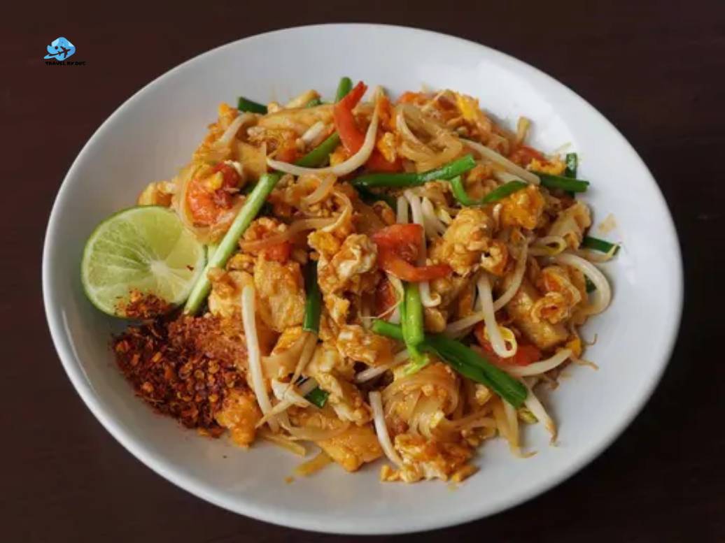 Trying authentic Thai cuisine at a thai restaurant Ho Chi Minh City Yosaya Thai Food