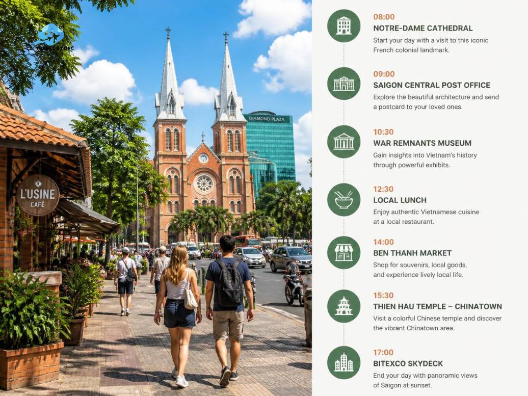 How to plan Saigon day tours for a perfect day in the city How to build a Saigon day tours itinerary that feels relaxed and easy to follow