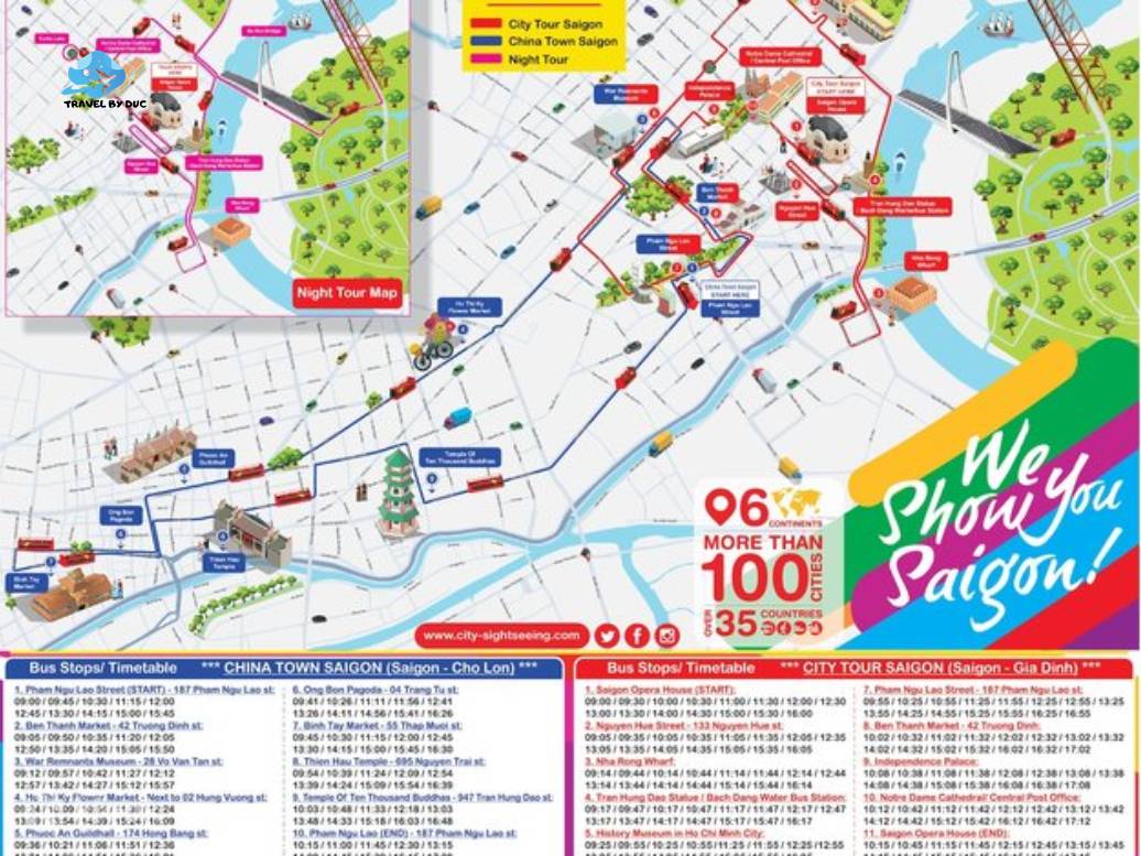 How to plan city sightseeing Saigon with limited time How to prioritize places to visit in Saigon based on your interests